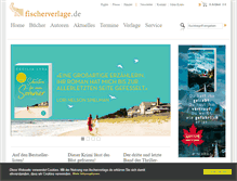 Tablet Screenshot of fischerverlage.de